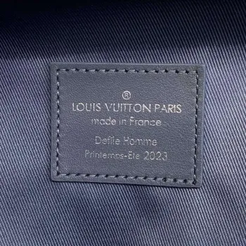 LV M21833 Louis Vuitton Taška Soft Trunk s rukojetí Tmavě šedá
