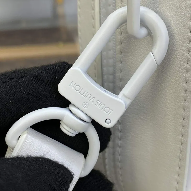 LV M21833 Louis Vuitton Taška Soft Trunk s rukojetí Optic White