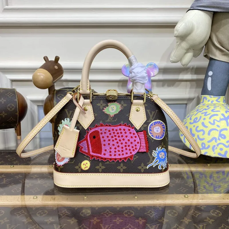 LV M46428 Louis Vuitton LV x YK Alma BB Taška