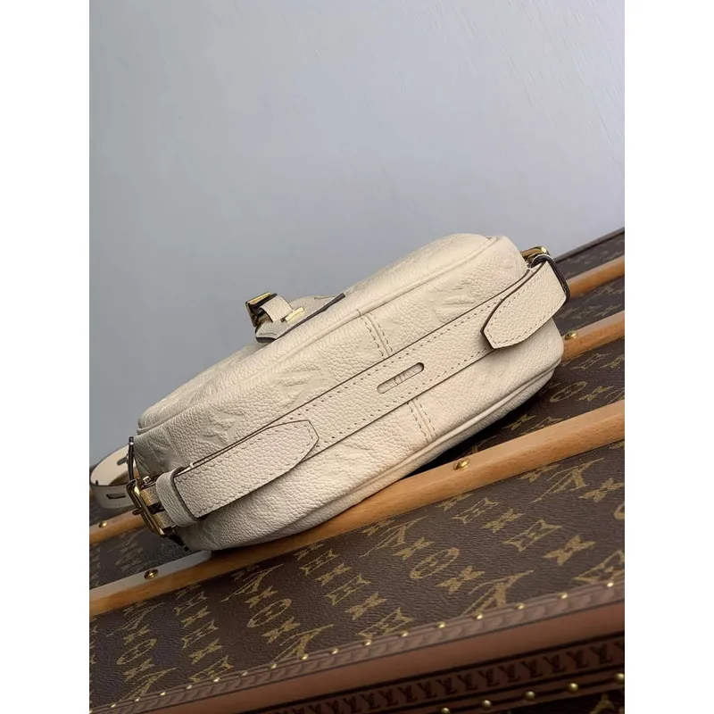 LV M45276 Louis Vuitton Boite Chapeau Souple Kabelka přes rameno Béžová