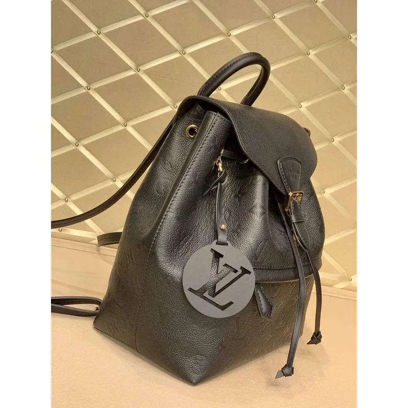 LV M45205 Batoh Montsouris Louis Vuitton Černý