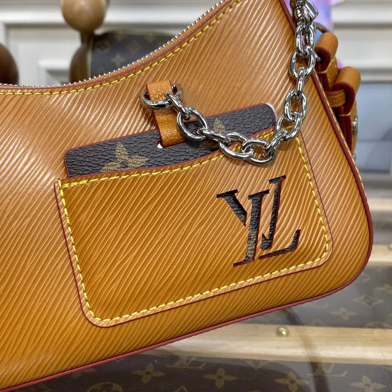 LV M20998 Louis Vuitton Marellini Taška Epi Kůže Hnědá