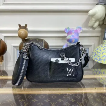 LV M20998 Louis Vuitton Marellini Taška Epi Kůže Černá