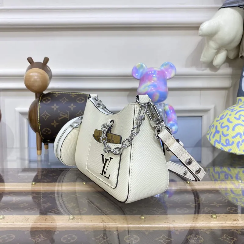 LV M20999 Louis Vuitton Marellini Taška Epi Kůže Bílá