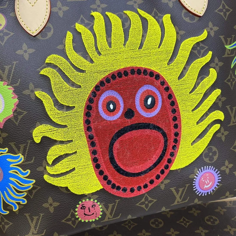 LV M46447 Louis Vuitton LV x YK Neverfull MM Taška