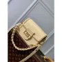 LV M22597 Louis Vuitton Dauphine Mini Taška Žlutá