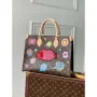 LV M46429 Louis Vuitton LV x YK OnTheGo MM Taška