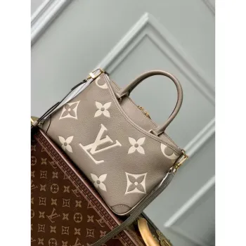 LV M46585 Louis Vuitton Trianon PM Tote Bag Crème Beige
