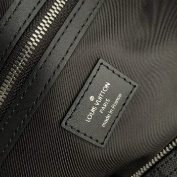 LV N40443 Louis Vuitton Keepall Bandoulière 50 Taška Černá Grafitová