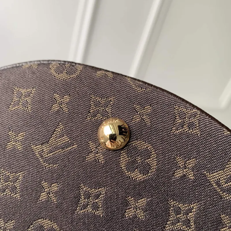 LV M42238 Louis Vuitton Bucket PM Tote Bag Hnědá