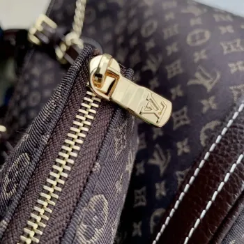 LV M42238 Louis Vuitton Bucket PM Tote Bag Hnědá