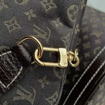 LV M42238 Louis Vuitton Bucket PM Tote Bag Hnědá