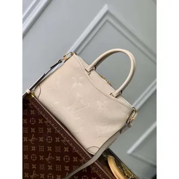 LV M46503 Louis Vuitton Trianon PM Taška Monogram Crème Beige