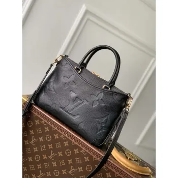 LV M46488 Louis Vuitton Trianon PM Taška Monogram Černá
