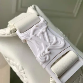 LV M21812 Louis Vuitton Cruiser Messenger Bag Bílá