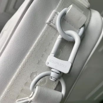 LV M21812 Louis Vuitton Cruiser Messenger Bag Bílá