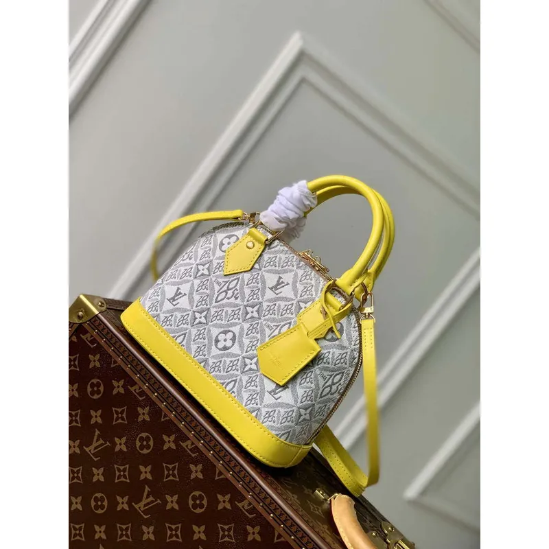 LV N40447 Louis Vuitton Alma BB Taška Žlutá