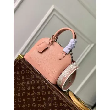 LV M21682 Louis Vuitton Alma BB Taška Rose Trianon Růžová