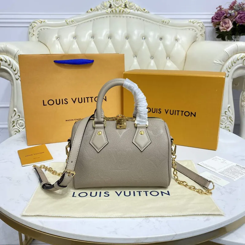 LV M58953 Louis Vuitton Speedy Bandoulière 20 Taška Crème Beige
