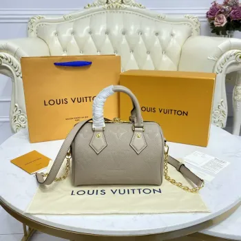 LV M58953 Louis Vuitton Speedy Bandoulière 20 Taška Crème Beige
