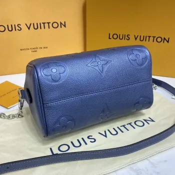 LV M58953 Louis Vuitton Speedy Bandoulière 20 Taška Modrá