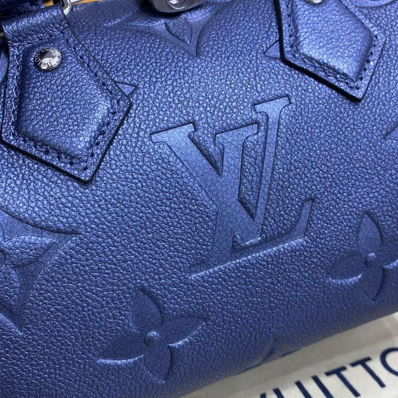 LV M58953 Louis Vuitton Speedy Bandoulière 20 Taška Modrá