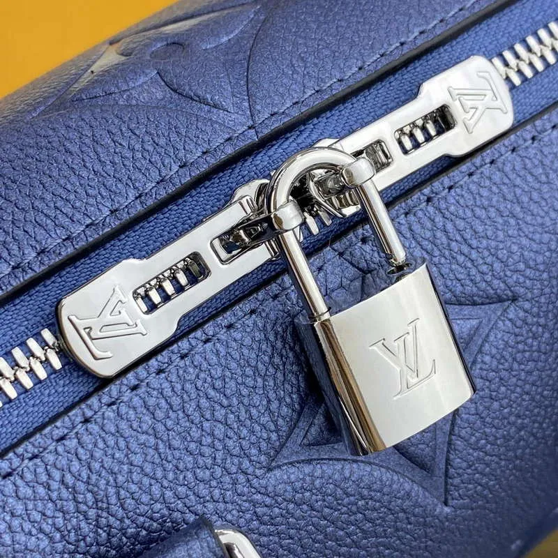LV M58953 Louis Vuitton Speedy Bandoulière 20 Taška Modrá