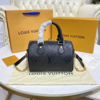 LV M58953 Louis Vuitton Speedy Bandoulière 20 Taška Černá
