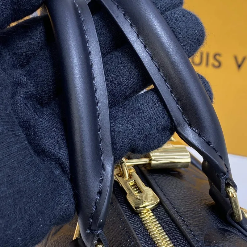 LV M58953 Louis Vuitton Speedy Bandoulière 20 Taška Černá
