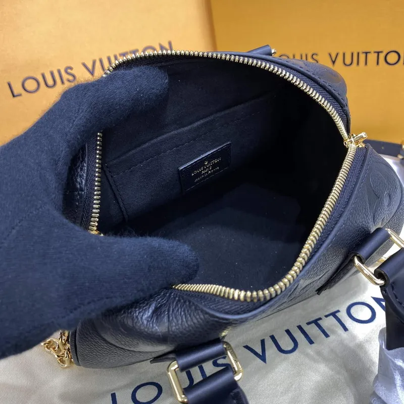 LV M58953 Louis Vuitton Speedy Bandoulière 20 Taška Černá