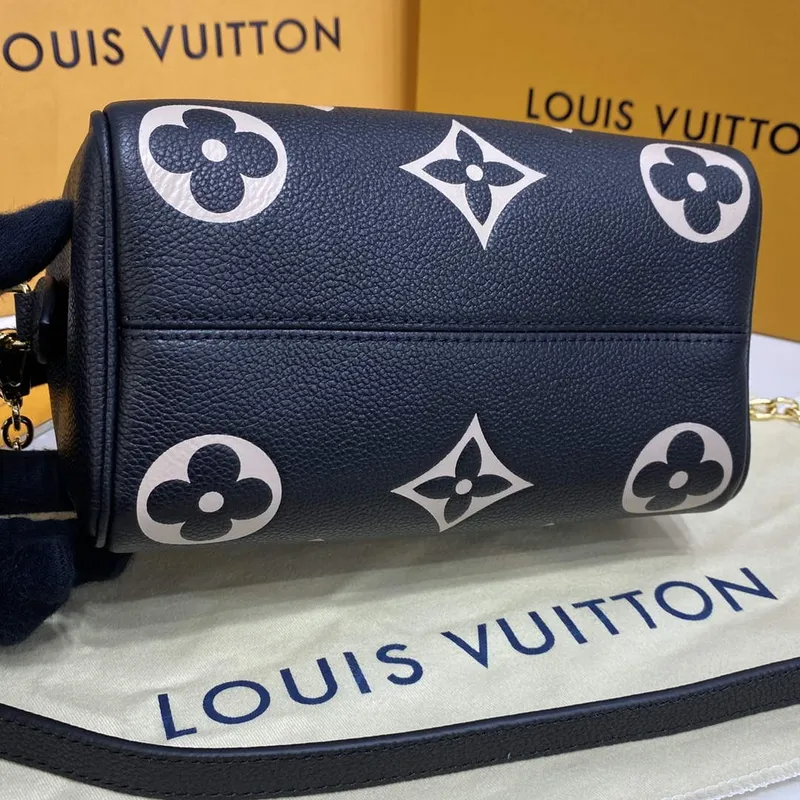 LV M46575 Louis Vuitton Speedy Bandoulière 20 Taška Černá