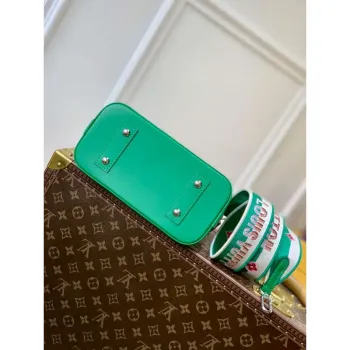 LV M59357 Louis Vuitton Alma BB Taška Serpentine Green