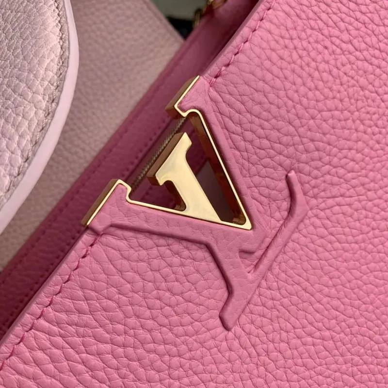LV M22375 Louis Vuitton Capucines BB Taška Růžová