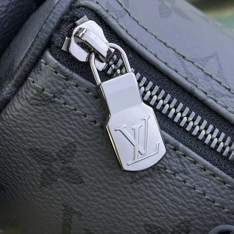 LV M46437 Louis Vuitton LV x YK Keepall 25 Taška Monogram Eclipse