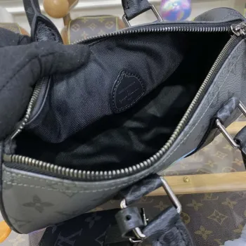 LV M46437 Louis Vuitton LV x YK Keepall 25 Taška Monogram Eclipse