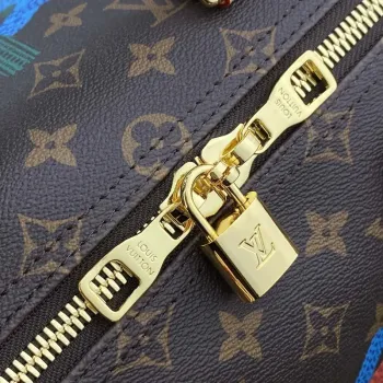 LV M46471 Louis Vuitton LV x YK Keepall Bandoulière 45 Taška Monogram