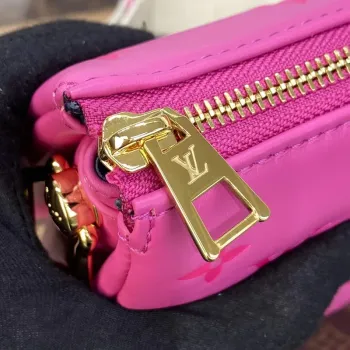 LV M21773 Louis Vuitton Coussin PM Kabelka Rose Miami Pink