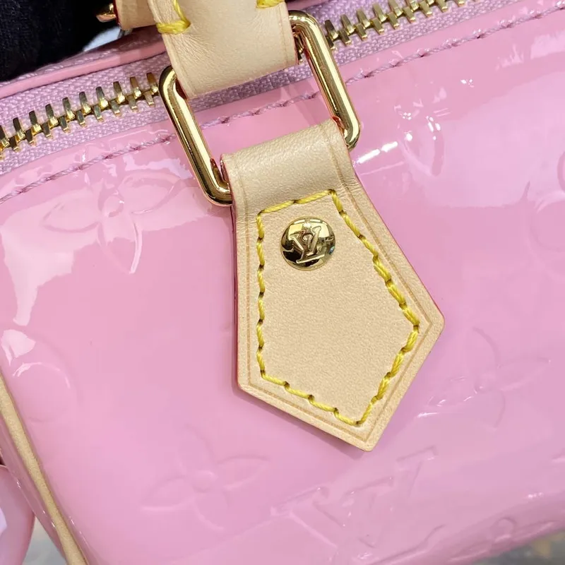 Louis Vuitton LV M81879 Nano Speedy Taška Monogram vernis