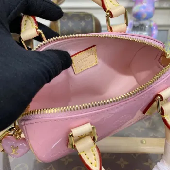 Louis Vuitton LV M81879 Nano Speedy Taška Monogram vernis