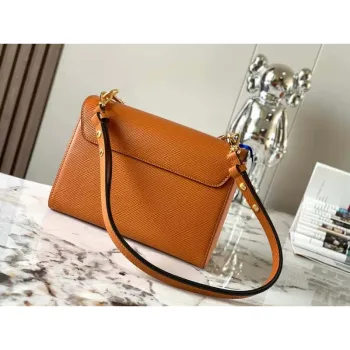 LV M20846 Louis Vuitton Twist MM Taška Epi Hnědá