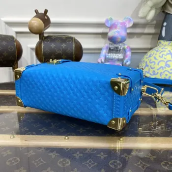 LV M46358 Louis Vuitton Boční Kufr PM Taška Modrá