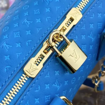 LV M22596 Louis Vuitton Speedy Bandoulière 20 Kabelka Modrá