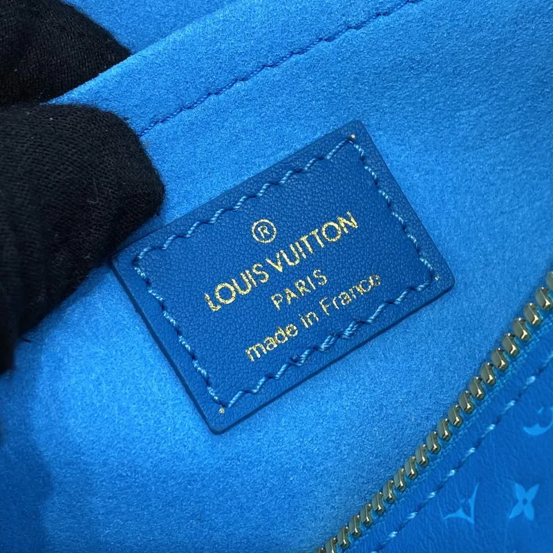 LV M22596 Louis Vuitton Speedy Bandoulière 20 Kabelka Modrá