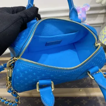 LV M22596 Louis Vuitton Speedy Bandoulière 20 Kabelka Modrá