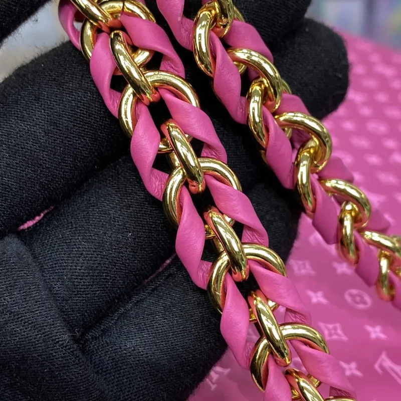 LV M82232 Louis Vuitton Lexington Pouch Bag Růžová