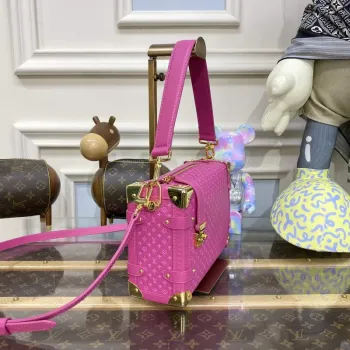 LV M46358 Louis Vuitton Boční Kufr PM Taška M21709 Růžová