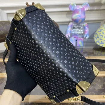 LV M46358 Louis Vuitton Boční Trunk PM Taška M21709 Černá