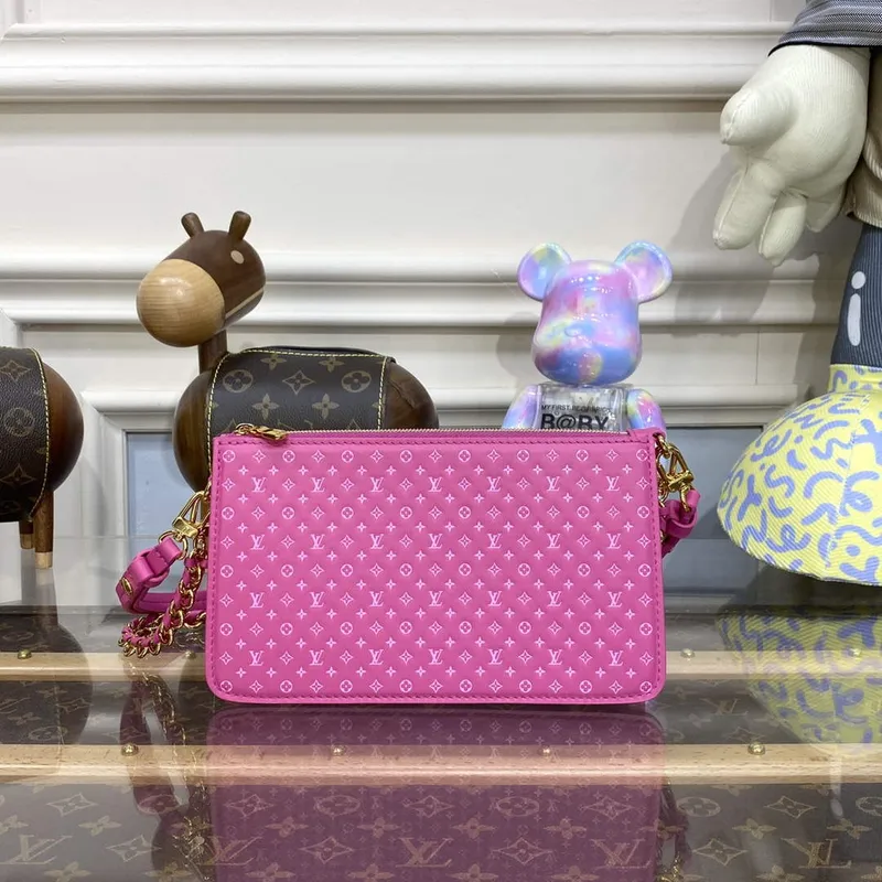 LV M82232 Louis Vuitton Lexington Pouch Bag Růžová