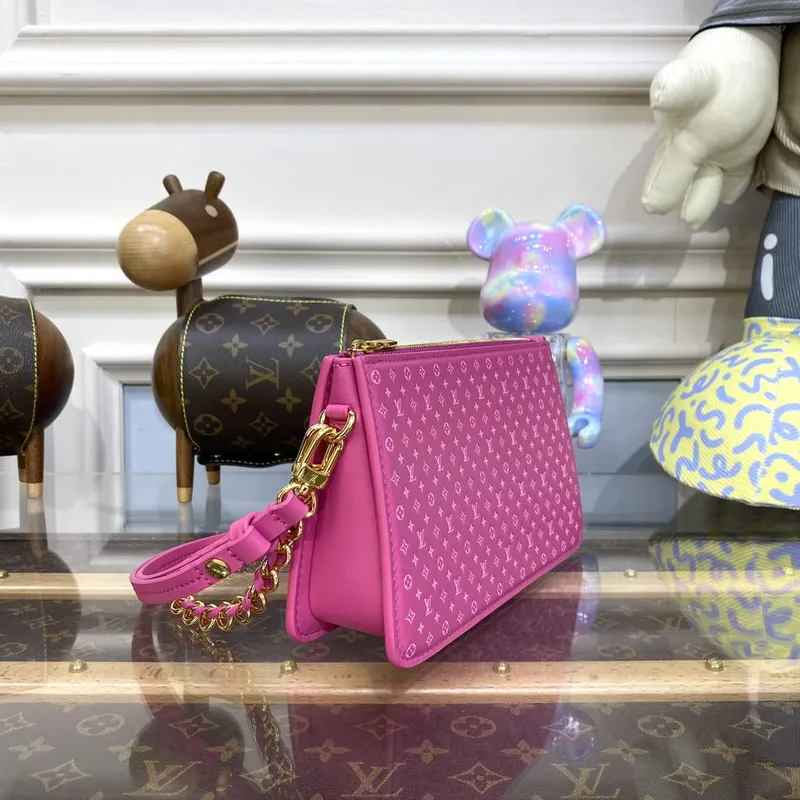 LV M82232 Louis Vuitton Lexington Pouch Bag Růžová