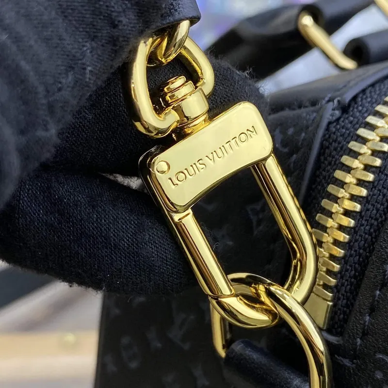 LV M22595 Louis Vuitton Speedy Bandoulière 20 Kabelka Černá